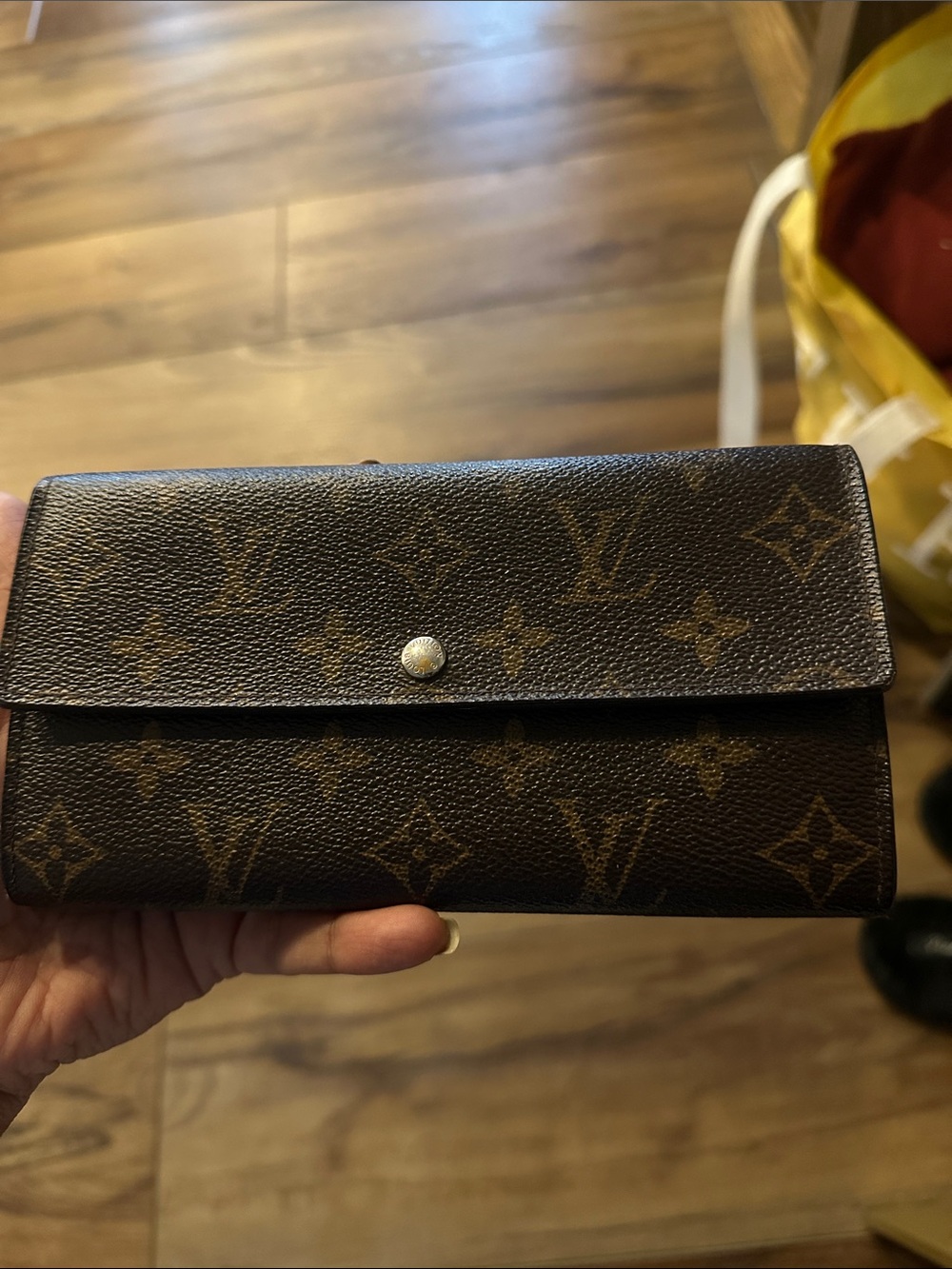 Louis Vuitton Monogram Canvas Brown Continental Wallet